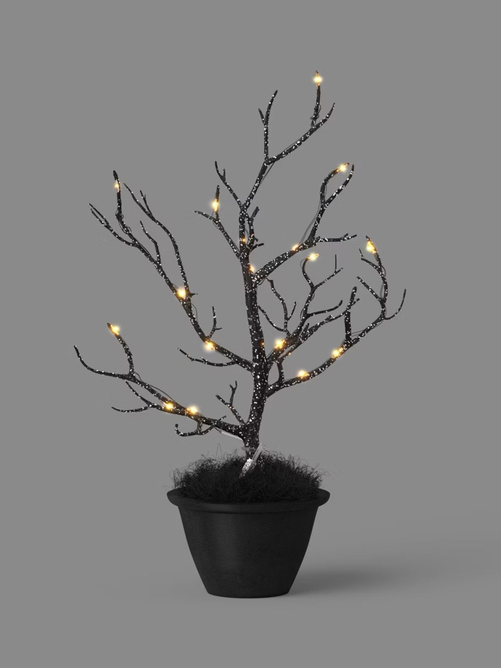 Short Lit Halloween Tree - Threshold